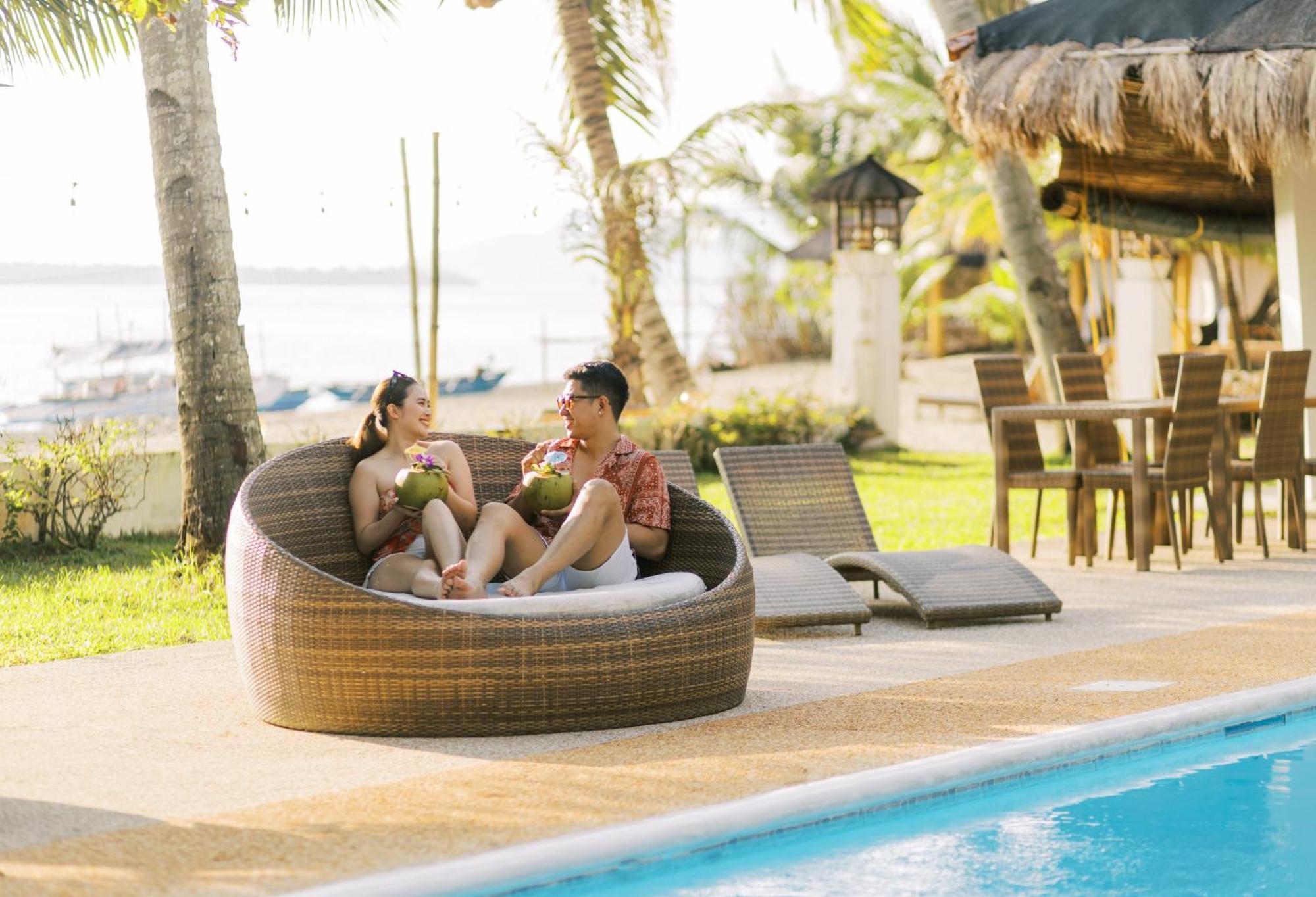 นาบูเลา บีช แอนด์ ไดฟ์ รีสอร์ต Hotel Hinoba-an ภายนอก รูปภาพ