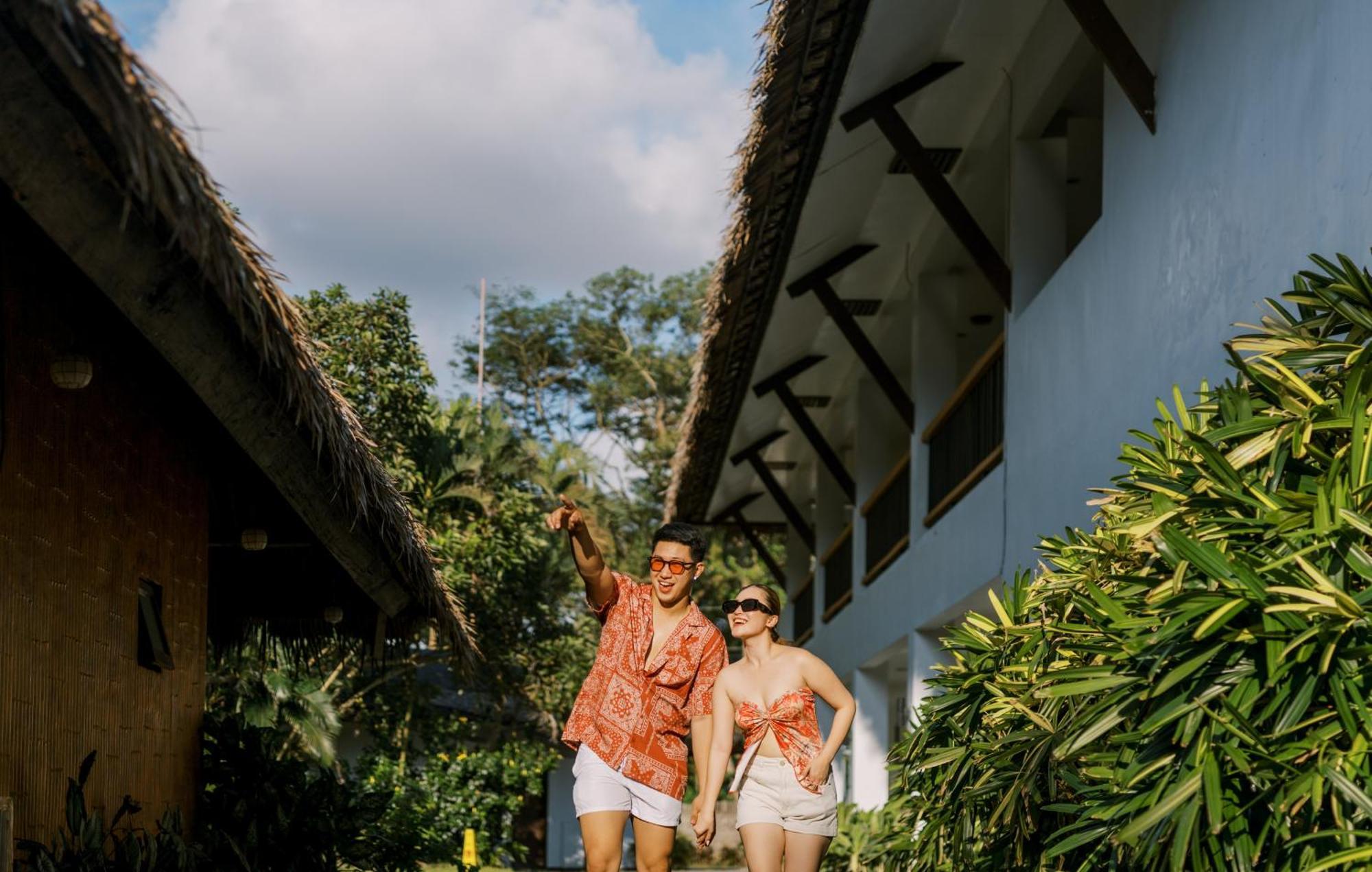 นาบูเลา บีช แอนด์ ไดฟ์ รีสอร์ต Hotel Hinoba-an ภายนอก รูปภาพ